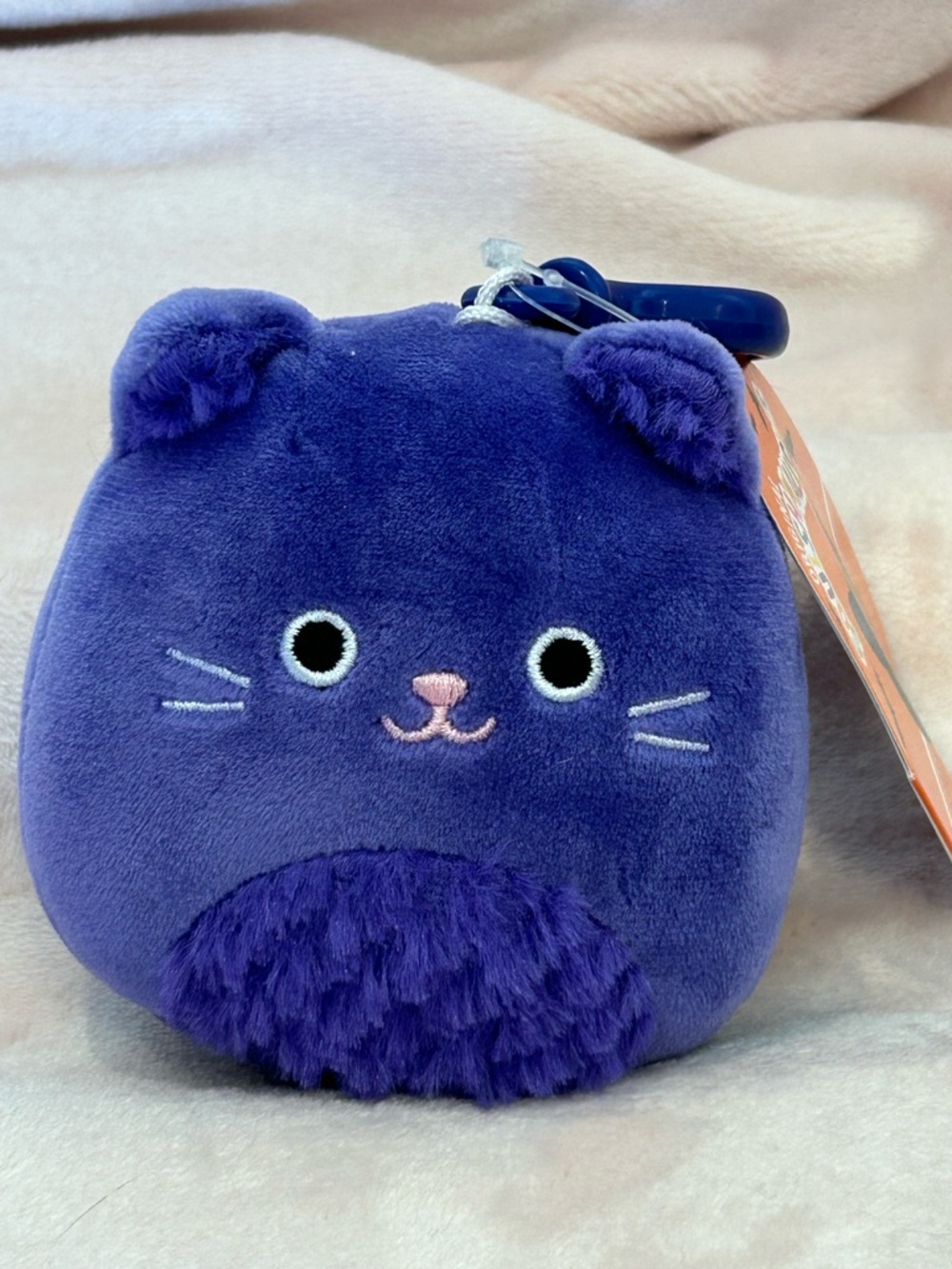 Zazzie Cat Squishmallow 3.5" clip